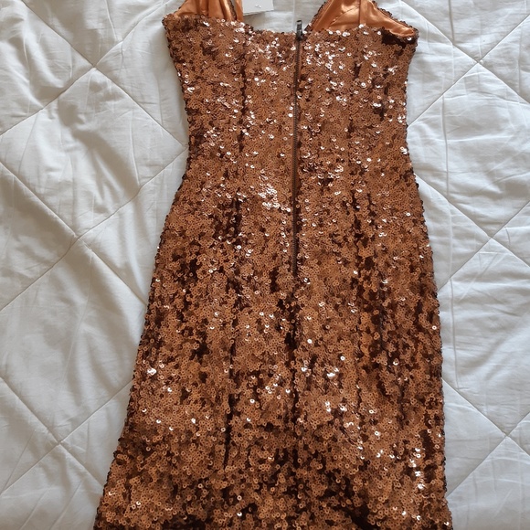 French connection sequin cocktail dress - Picture 4 of 5